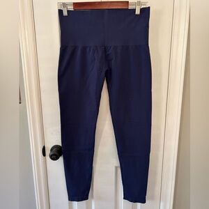 2 Soma High Waisted Leggings Sz XL (black & navy)